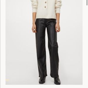 H&M Faux Leather Pants